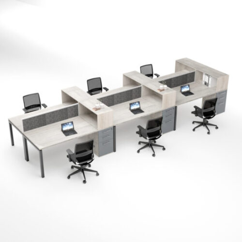 Colab Tier 6 way cluster desk