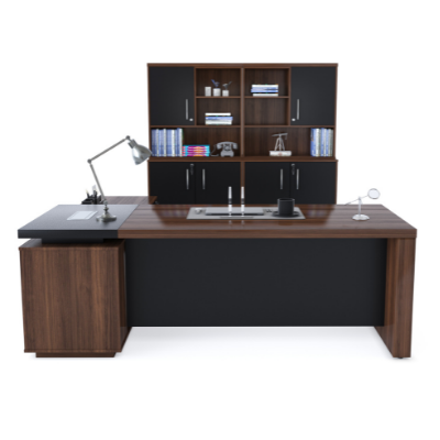 Armstrong Executive Desk – Mahogany Veneer