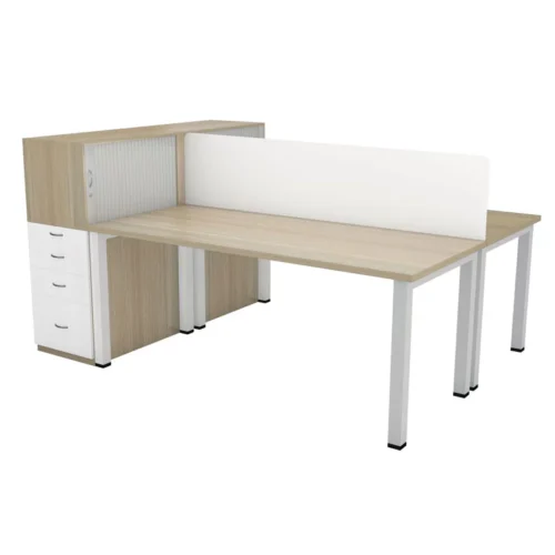 Boston Two Way Workstation with Storage