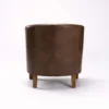 Kelly Leather Touch Tub Armchair