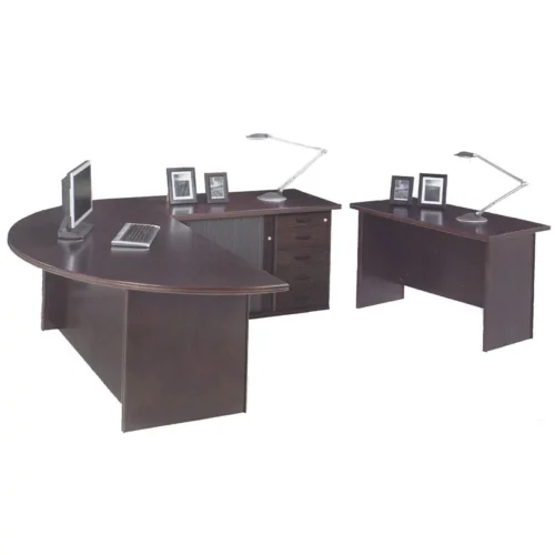 Spaceline Half Round Desk